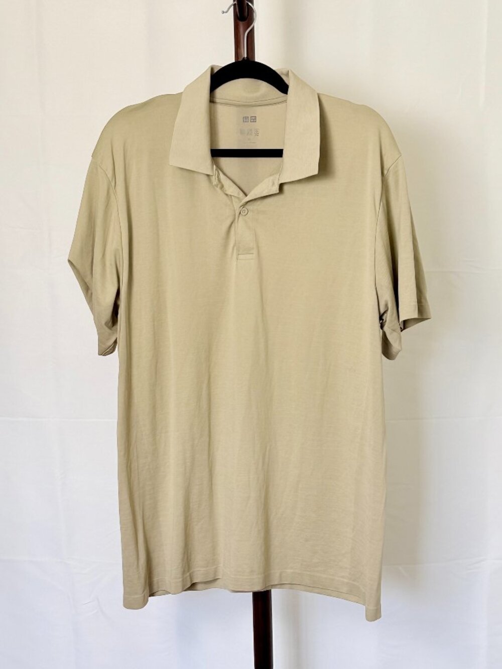 BUNDLE | Uniqlo | Polo Shirt Beige & Gray | Size XL